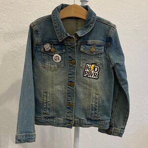 Wee Monster Gasoline Denim Jacket with Patches